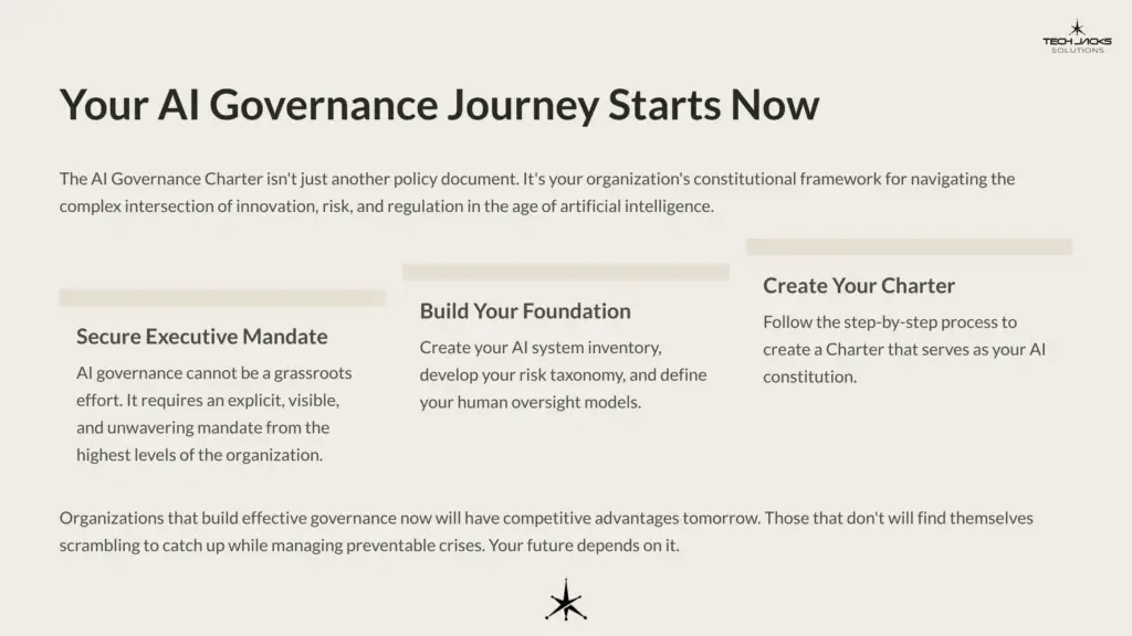 20 Your AI Governance Journey Starts Now