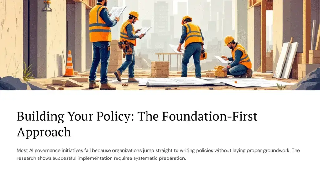 11 Building Your Policy The Foundation First Approach