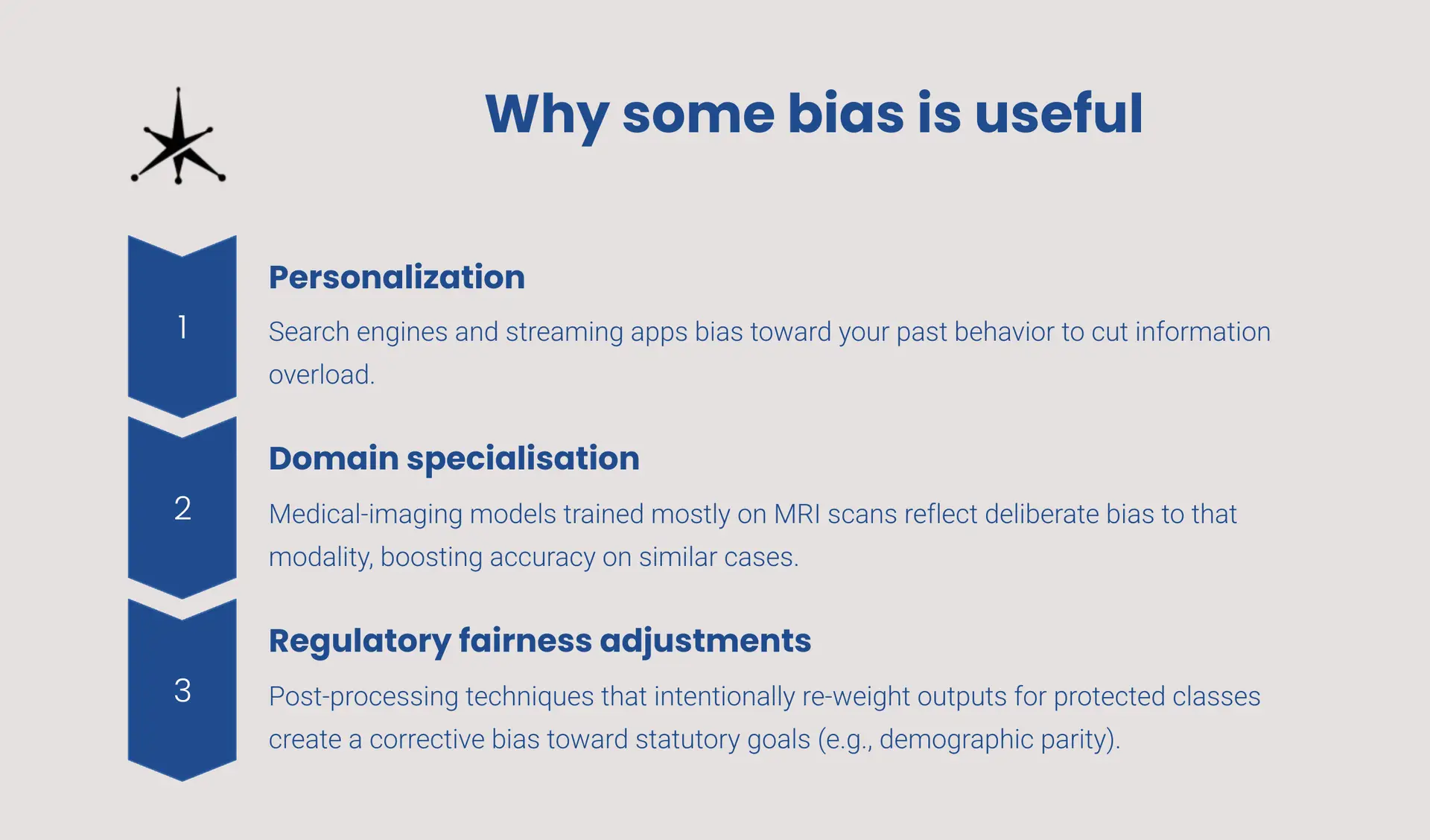 Why some bias is useful 2