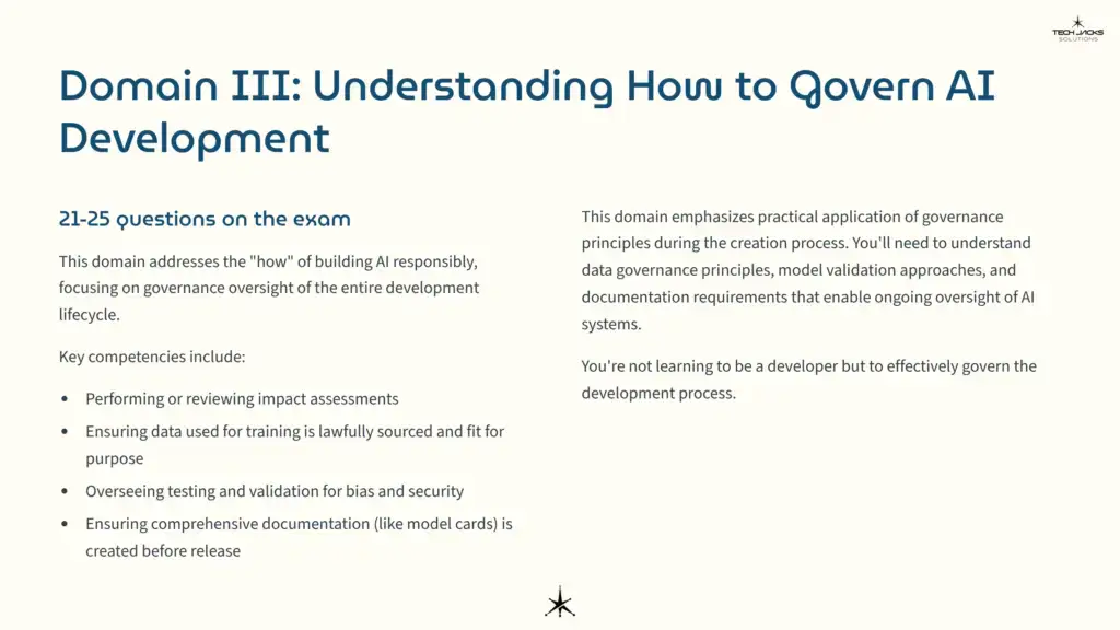 10 Domain III Understanding How to Govern AI Development