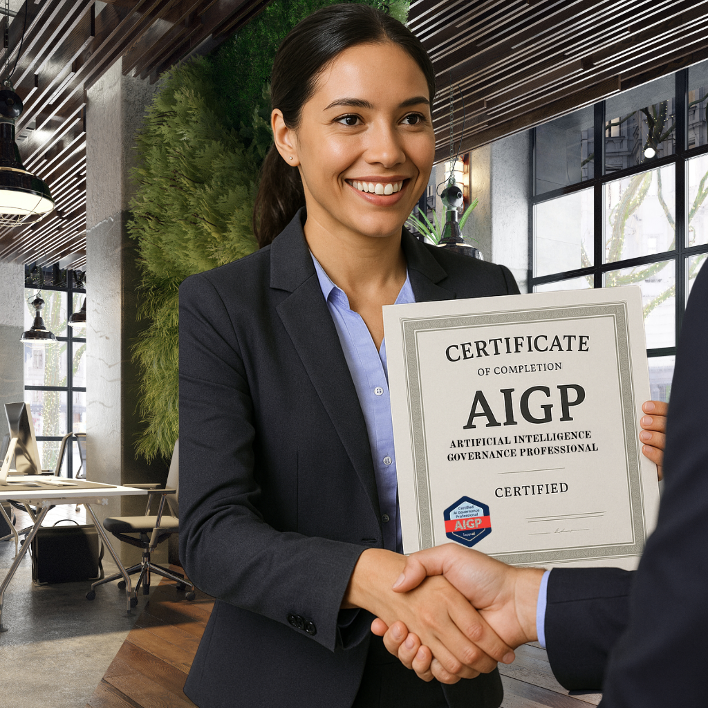 Ultimate AIGP Certification Guide: Master AIGP and Transform Your Career in 2025 2 AIGP Certification person receiving it