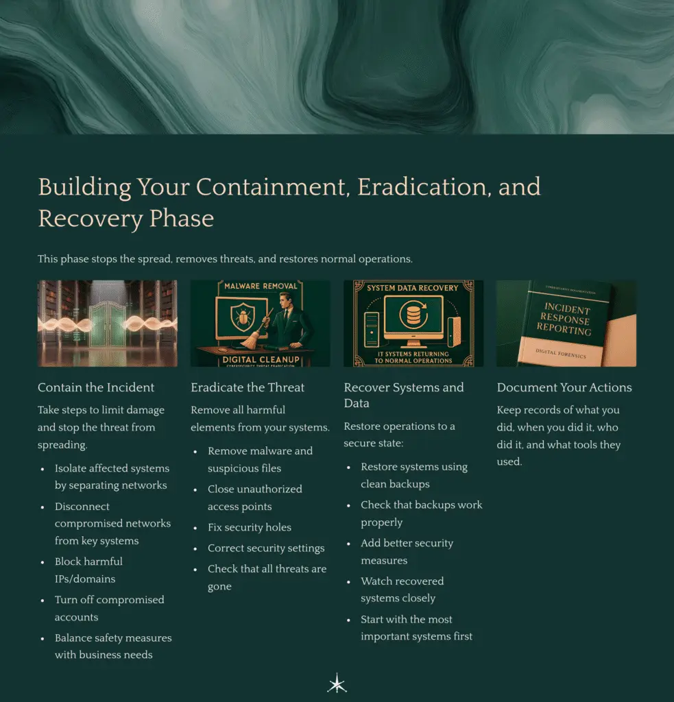 Building Your Containment Eradication and Recovery Phase