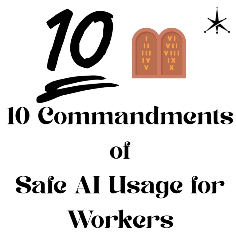 Safe AI Usage, AI Training, Safe AI