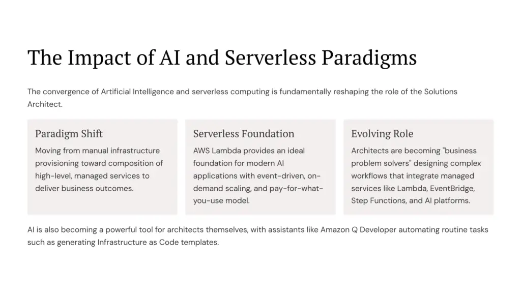 25 The Impact of AI and Serverless Paradigms 1