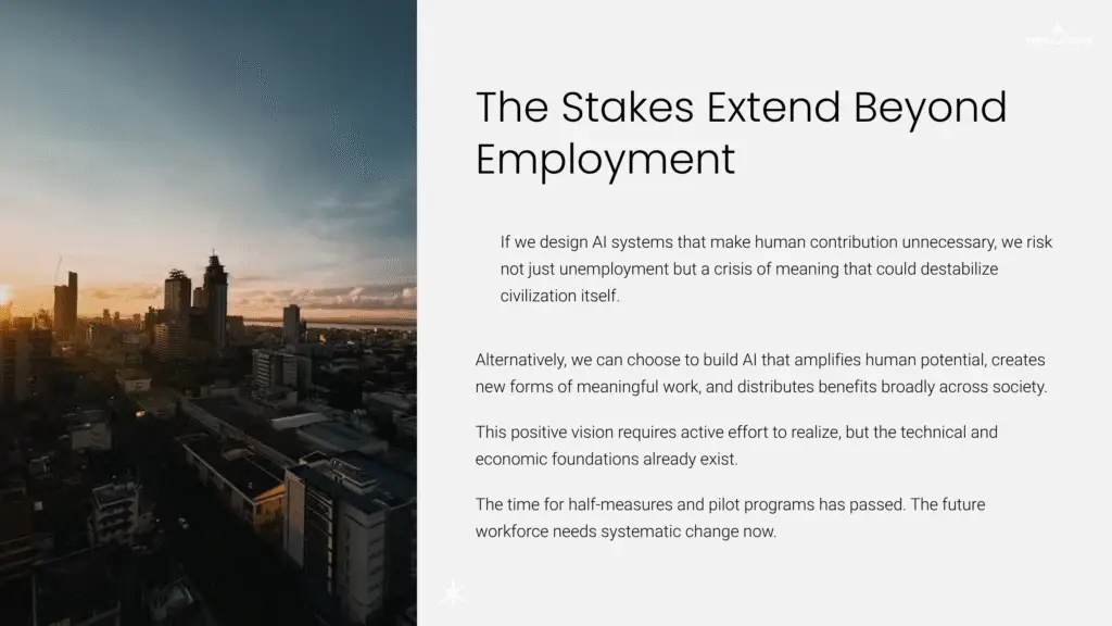 30 The Stakes Extend Beyond Employment