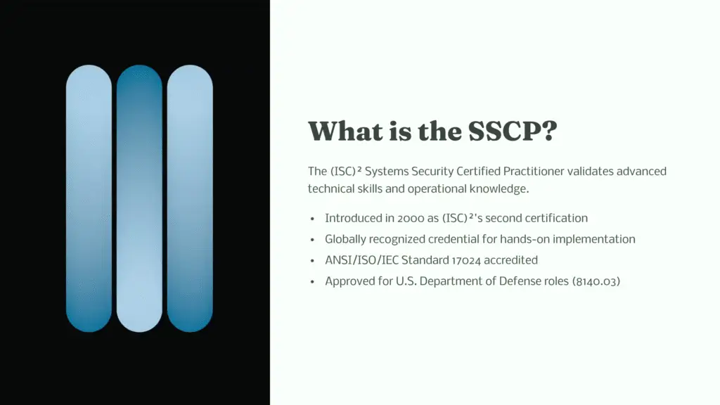 4 What is the SSCP