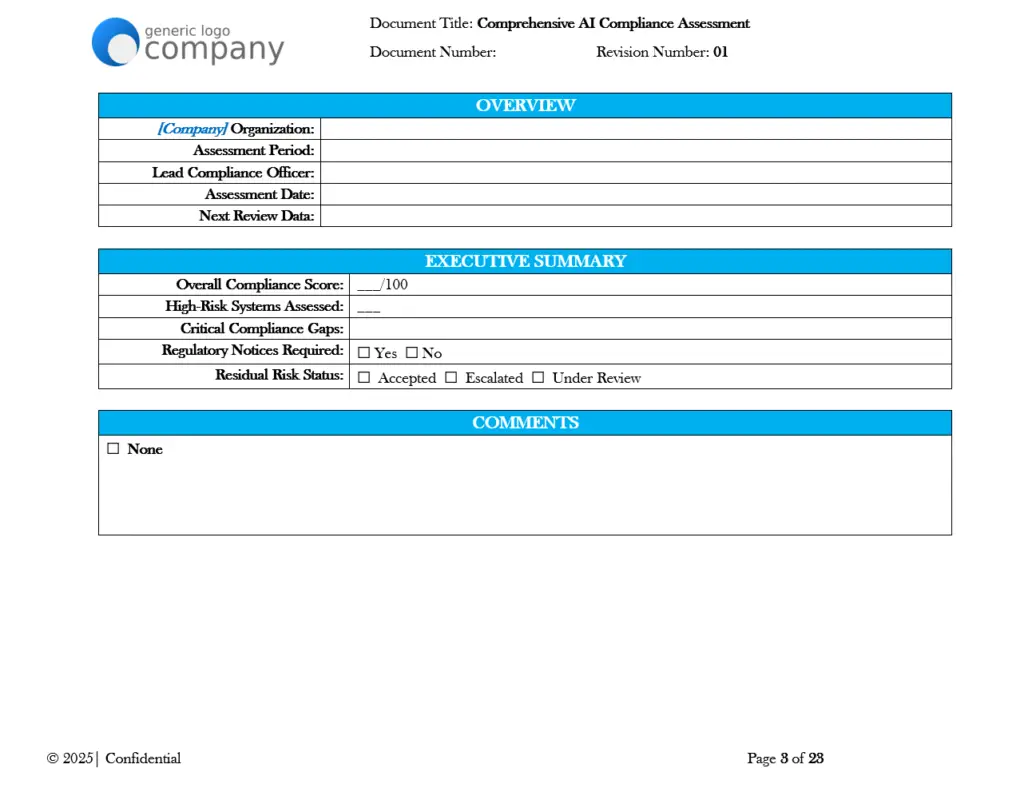 Comprehensive AI Compliance Assessment pg3