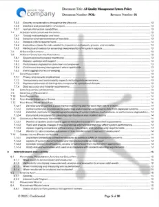 AI Quality Management System Policy pg5