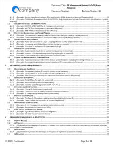 AI Management System AIMS Scope Statement Template pg3