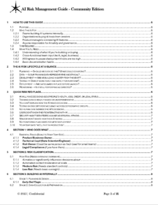 AI Risk Management Guide