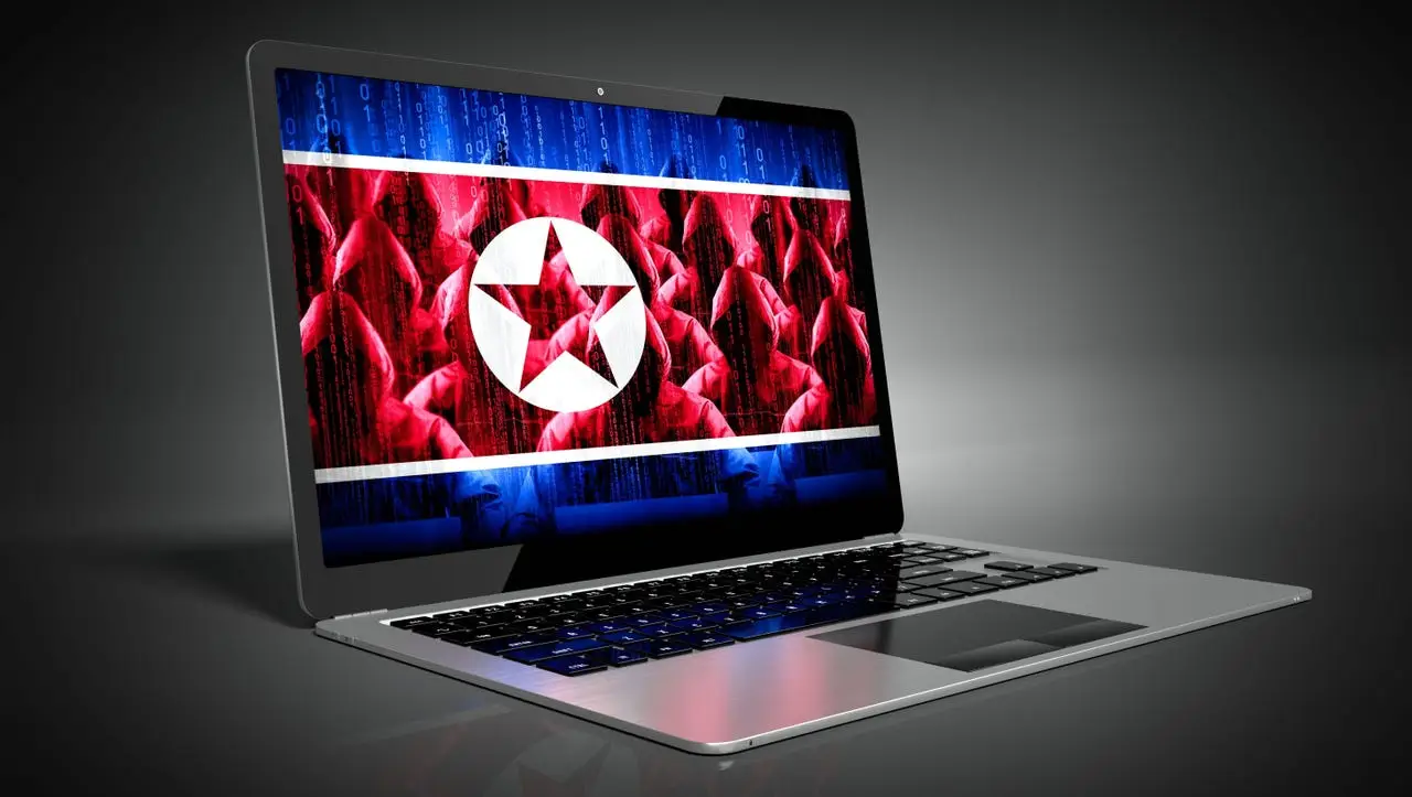 dprk laptop 3Dgenerator Alamy