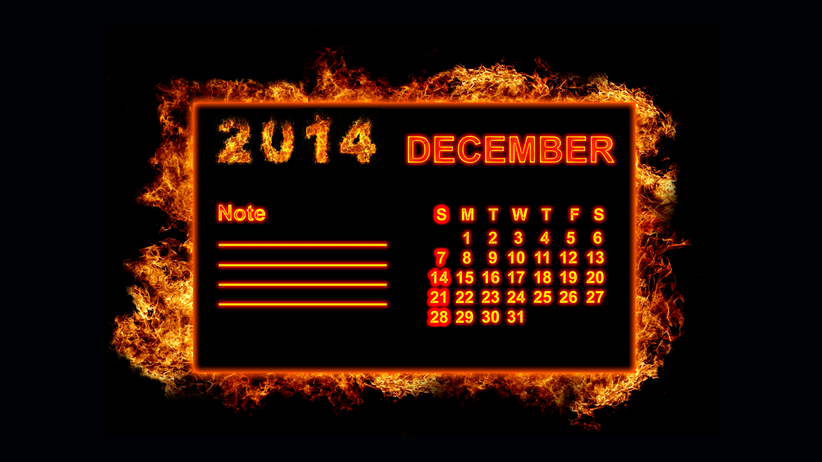 december calendar XUf2YP