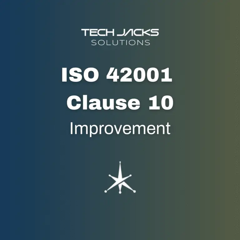 What is ISO 42001 Clause 10