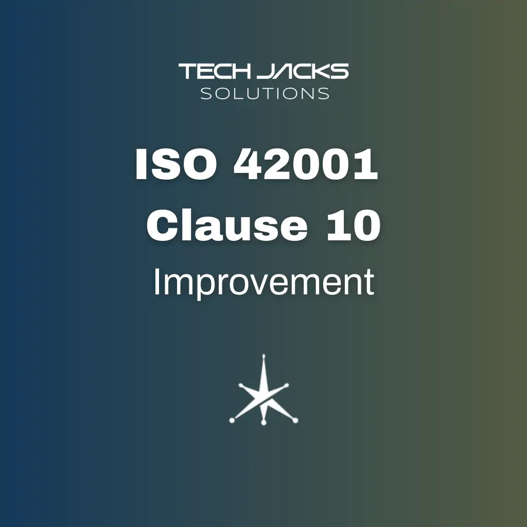 What is ISO 42001 Clause 10