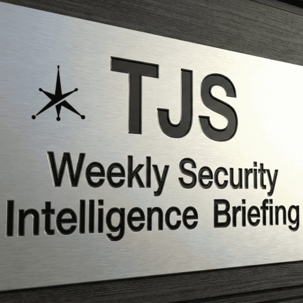 TJS Weekly Security Intelligence Briefing