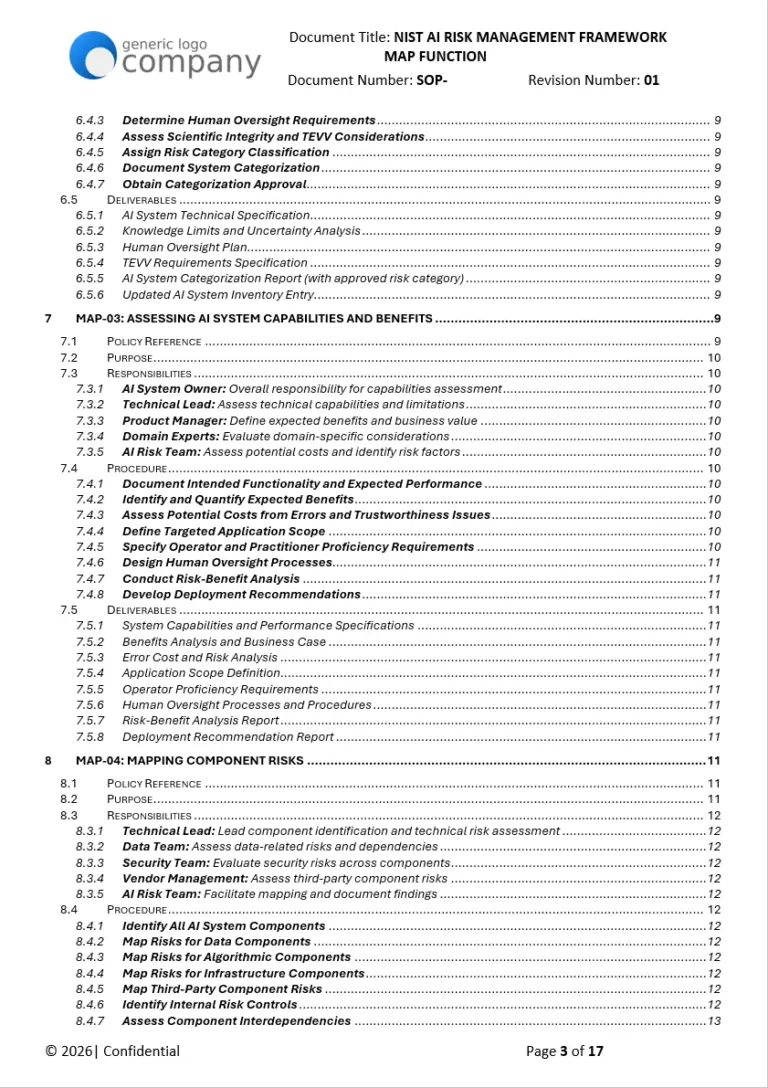 NIST MAP Function SOP pg3