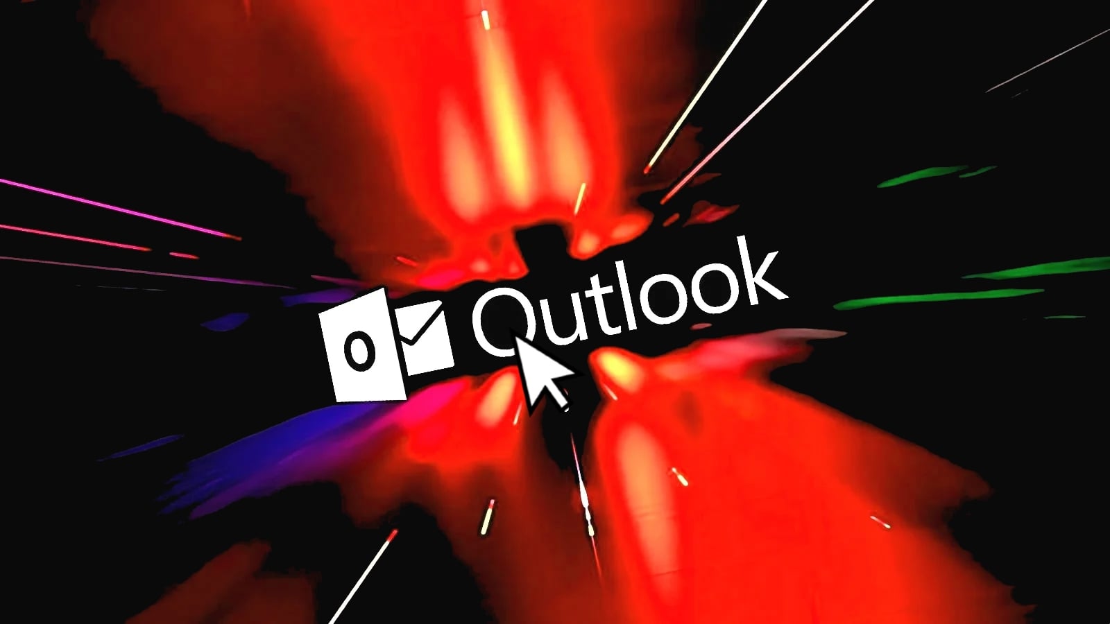 Outlook mouse pointer