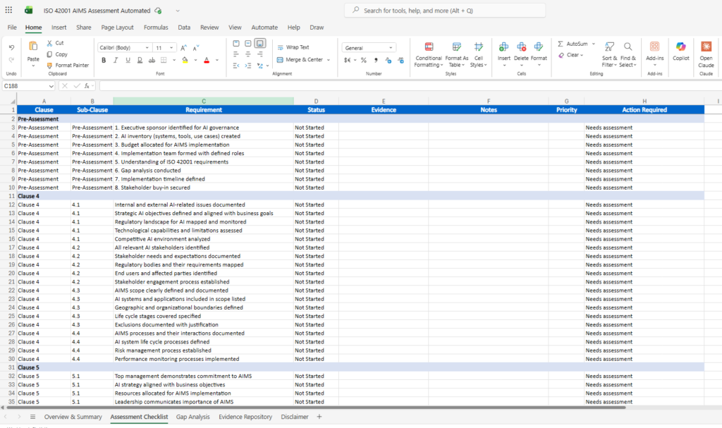 AIMS Automated Spreadsheet 2